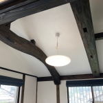 100年以上の古材を使用した天井空間2